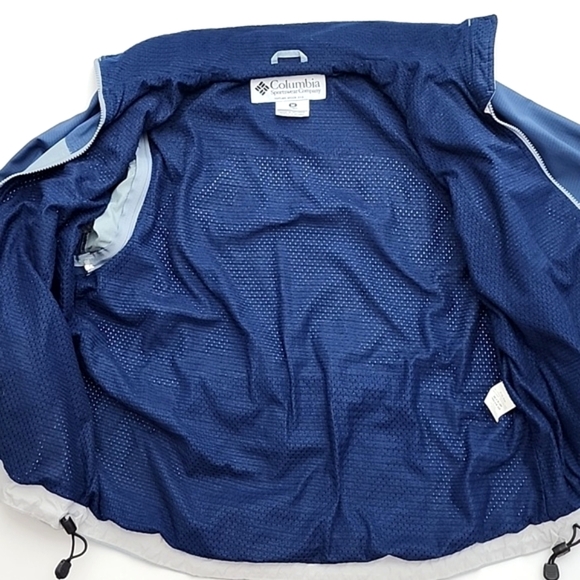 Columbia Women Vintage Packable Convertible Lightweight Jacket Vest Blue Size M - Picture 7 of 16